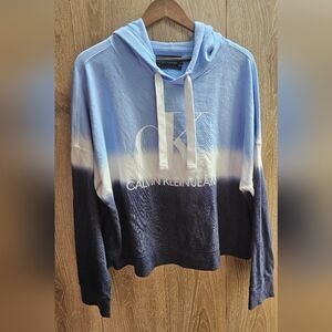 Calvin Klein XXL Blue Long Sleeve Top